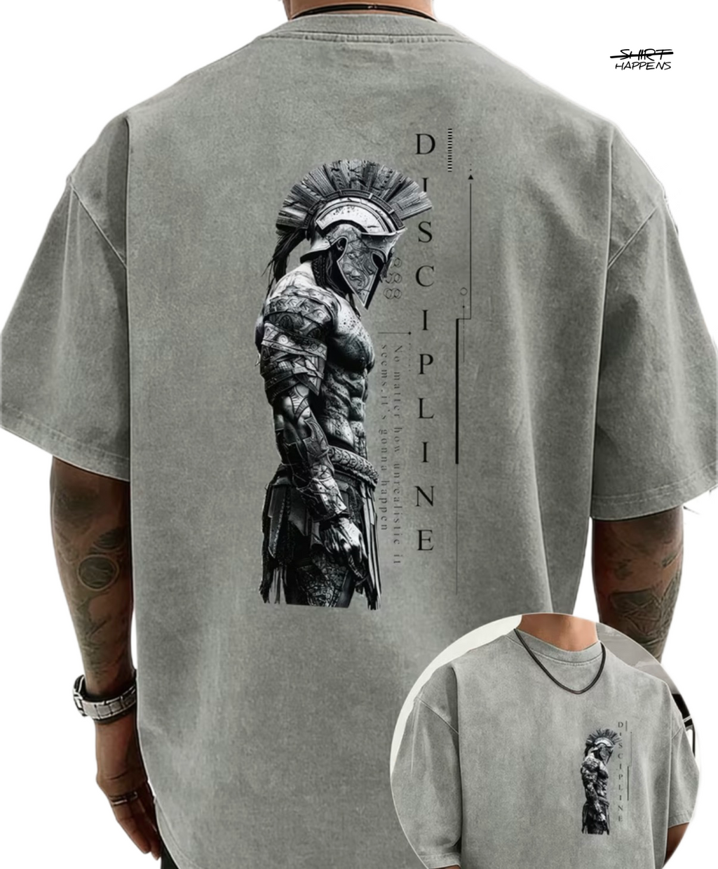 Vintage T-Shirt Grey Unisex for Men & Women.