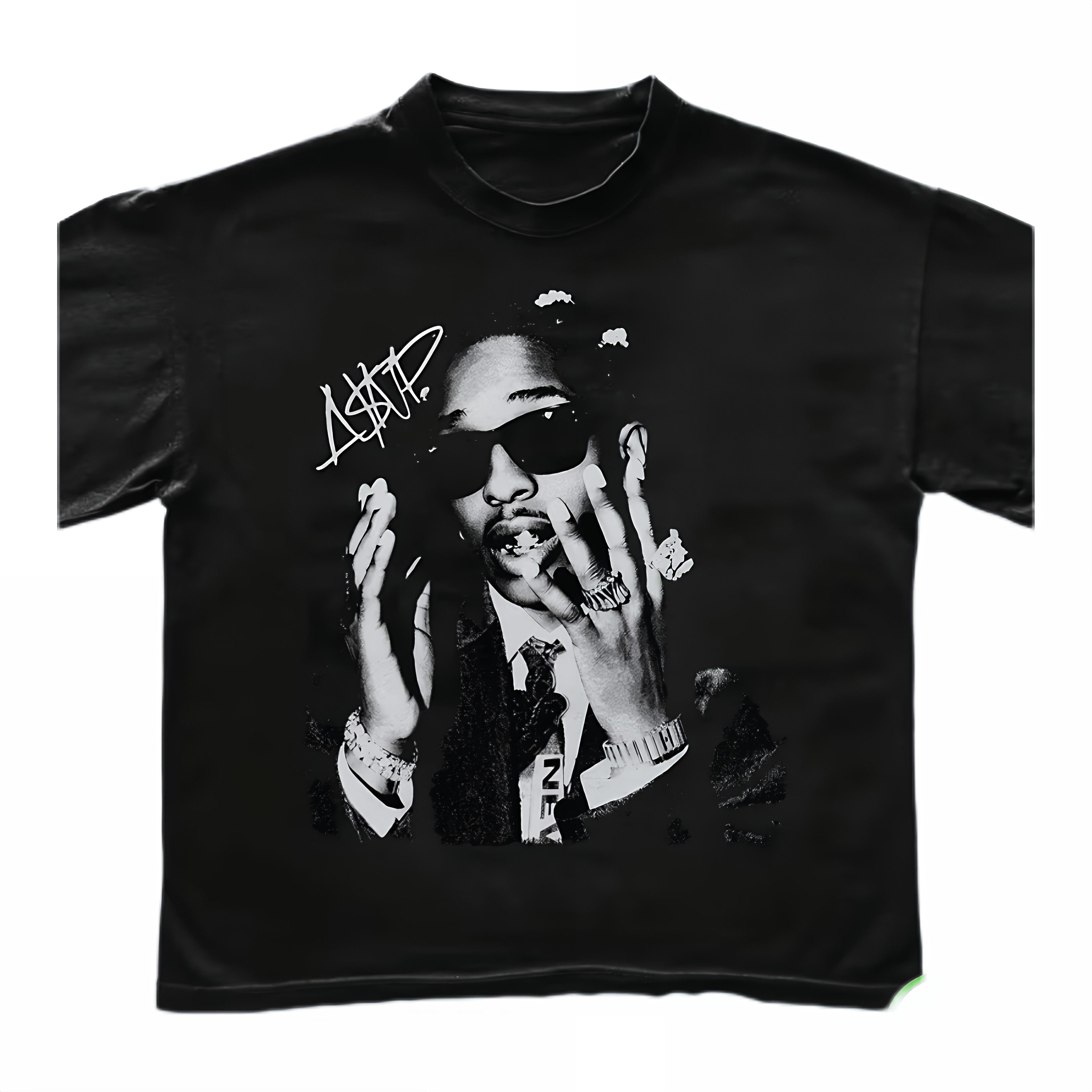 A$AP Rocky T-Shirt with Signature Style for Men & Woman.