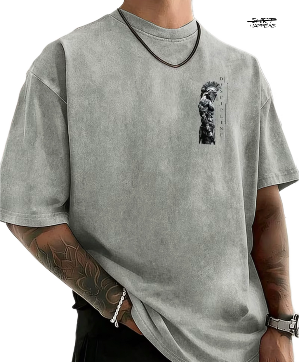 Vintage T-Shirt Grey Unisex for Men & Women.